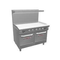 Southbend 48" Ultimate Range w/ 48" Therm Griddle & 2 Space Saver Oven - 448EE-4T