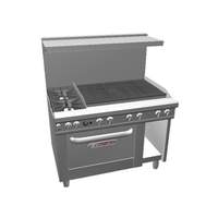 Southbend 48" Ultimate Range w/ (2) Non-clog Burners & Standard Oven - 4481DC-3CL