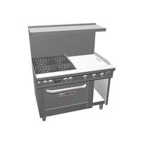 Southbend 48in Ultimate Range - Wavy Grates & Standard Oven - 4482DC-2G* 