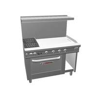 Southbend 48in Ultimate Range - Wavy Grates, 36in Thm Griddle & Cnv Oven - 4482AC-3T* 