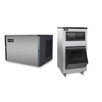 Ice-O-Matic 652lb Full Cube Ice Maker Top Air Discharge & 741lb Ice Bin - ICE0606FT + B700-30