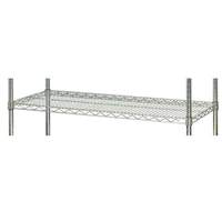 Focus Foodservice Set Of 4 - 14in x 36in Chromate Wire Shelves - FF1436C
