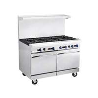 Market Forge 48in Heavy Duty Range Gas w/ Griddle & 2 Ovens - R-RG48