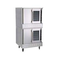 Market Forge High Efficiency Convection Oven Gas Double Deck Standard - 8192