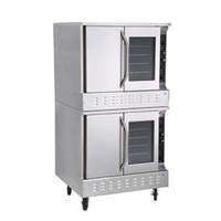Market Forge High Efficiency Convection Oven Gas Double Deck Bakery - 8392
