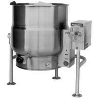 Market Forge 30gal SS Tilting Kettle w/ 2/3 Steam Jacket Electric 15kw - FT-30LE