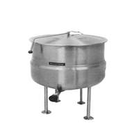 Market Forge 150gal SS Stationary Kettle Direct Steam w/ 2/3 Steam Jacket - F-150L