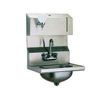 Eagle Group SS Wall Mount Hand Sink Faucet Towel & Soap Dispenser - HSA-10-FDP-1X 
