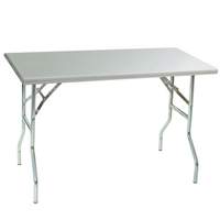 Eagle Group Stainless Steel Folding Table 24in x 48in - T2448F 