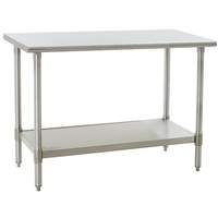 Eagle Group Spec Master Work Table 48in x 24in with Stainless Steel Top - T2448SE 