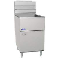 Pitco 65C+S-LP Stainless Steel 65-80lb Liquid Propane Gas Fryer - 150k BTU 