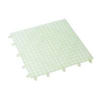 Winco 12in Square Bar Mat Clear - BML-12C