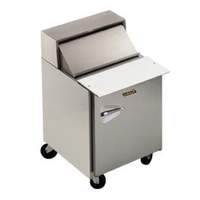 Traulsen 32in Dealers Choice One-Section Prep Table with Roll-Top Lid - UPT3212-R 