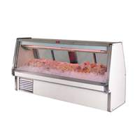 Howard McCray 76.5" Double Duty Refrigerated Fish/Poultry Display Case - SC-CFS34E-6