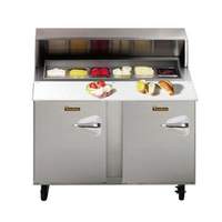 Traulsen 48" Dealers Choice Two-Section Sandwich Prep Table - UPT4812-LL