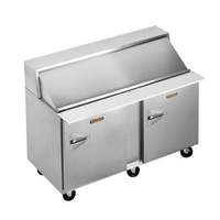 Traulsen 60" Dealers Choice Two-Section Sandwich Prep Table - UPT6012-RR