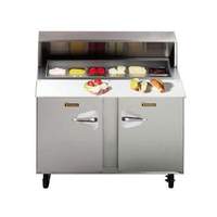 Traulsen 72" Dealers Choice Two-Section Refrigerated Prep Table - UPT7230-LR