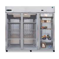 Hoshizaki 74.3 Cu.ft Three Full Glass Door Reach In Refrigerator - CR3S-FGE