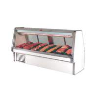 Howard McCray 52.5" Refrigerated Red Meat Display Case Double Duty White - SC-CMS34E-4