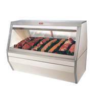 Howard McCray 119" Refrigerated Red Meat Display Case Double Duty Black - SC-CMS35-10-BE
