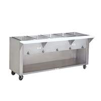 Advance Tabco 47in Electric 3 Wells Hot Food Table with SS Cabinet Base 120v - HF-3E-120-BS 