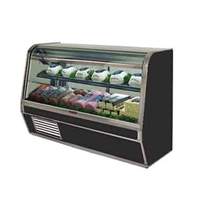 Howard McCray 50" Refrigerated Curved Glass Deli Display Case Black - SC-CDS32E-4C-BE-LS