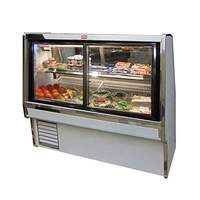 Howard McCray 76.5in Refrigerated Deli Display Case with Pass-Thru Doors - SC-CDS34E-6PT-LED 