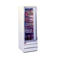 Howard McCray One Hinged Glass Door Freezer Merchandiser LED Light White - GF19BM-FF 