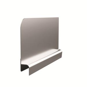 GSW USA SP-SH2410R 28in x 11in 17 Gauge Stainless Steel Splash Guard 