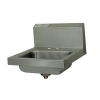 Advance Tabco 14inx10inx5in stainless steel Wall Model Hand Sink with Basket Drain - 7-PS-20-NF 