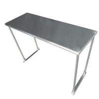 Advance Tabco Lite Series 12in x 60in stainless steel Table Mounted Shelf Single Deck - ETS-12-60-X 