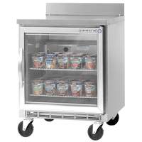 Beverage Air 7.3 CuFt 27" Wide One Section Glass Door Work-Top Freezer - WTF27AHC-25