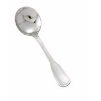 Winco Case of 1dz SS Oxford Bouillon Spoon Extra Heavy Weight - 0033-04 
