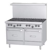Garland Starfire 48in Range with 48in Griddle 1 Stainless Oven - G48-G48RS 
