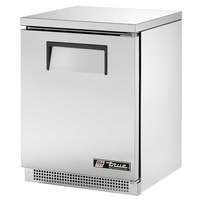 True 24in Undercounter Refrigerator Stainless w/ 1 Door - TUC-24-HC