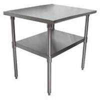 BK Resources 24in x 24in Stainless Work Table with Undershelf - VTT-2424 