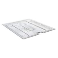 Cambro Camwear 1/2 Size Notched Food Pan Cover With Handle - 20CWCHN135 