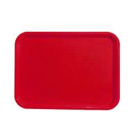 Update International 10" x 14" Red Fast Food Tray - FFT-1014RD