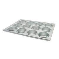 Winco 12 Cup Aluminum Muffin Pan - AMF-12