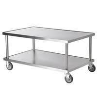 Vollrath 24" Heavy Duty Mobile Equipment Stand w/ 500lb Capacity - 4087924