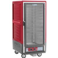 Metro 3/4 Mobile Holding/Proofing Cabinet Univ. Wire w/ Clear Door - C537-CFC-U