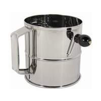 Winco S/s Rotary Flour Sifter 8 Cup - RFS-8