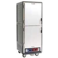 Metro Full Height Heated Holding Cabinet with Fixed Wire Pan Slides - C539-HDS-4-GY 