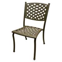 Plantation Prestige Madrid Stackable Side Chair Chocolate Finish - 8750700-0440