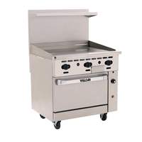 Vulcan Endurance Range 36in Thermostat Griddle with Convection Oven - 36C-36GT 