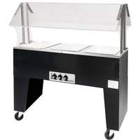Advance Tabco 47" Electric 3 Hot Food Wells Portable Hot Food Table 240v - B3-240-B