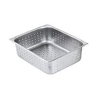 Winco S/s Perforated Steam Table Pan Half Size 4" Deep NSF - SPHP4