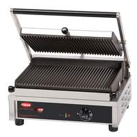 Hatco 14in Single Multi Contact Grill Grooved Plate 240v - MCG14G-240-QS 