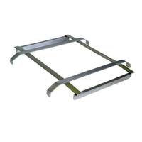 BK Resources Stainless Steel Rack Slide Fits 24"W x 18"D Sink Bowl - BK-SDTS-1824