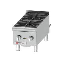 grindmaster-cecilware-grindmaster-cecilware 12in grindmaster-cecilware Pro Countertop Gas Hotplate with (2) Burners - HPCP212 